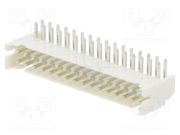 Socket; wire-board; male; 2mm; PIN: 32; THT; 100V; 2A; angled
