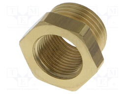 Brass; Mount.elem: thread adapter; Int.thread: G 3/8"