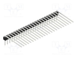 Connector: pin strips; pin header; male; PIN: 23; 2.54mm; THT; 1x23