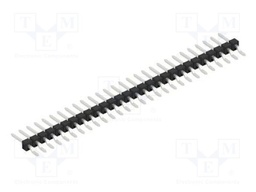Connector: pin strips; pin header; male; PIN: 28; 2.54mm; SMT; 1x28
