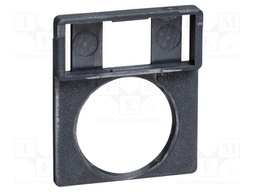 Bezel without description label; 16mm; Harmony XB6