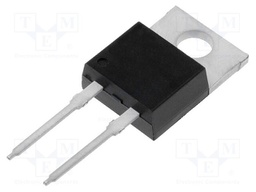 Diode: rectifying; THT; 600V; 15A; Ifsm: 200A; TO220AC; Ufmax: 1.6V