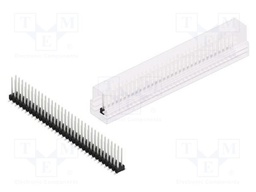 Connector: pin strips; pin header; male; PIN: 66; 2.54mm; SMT; 2x33