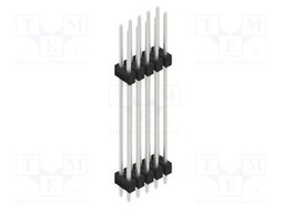 Connector: pin strips; pin header; male; PIN: 10; 2.54mm; THT; 2x5