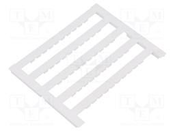 Marker; white; Width: 5mm; for labelling by user