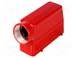 Enclosure: for HDC connectors; 180 °C; size 104.27; M40