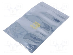 Protection bag; ESD; L: 203mm; W: 127mm; Thk: 76um; IEC 61340-5-1