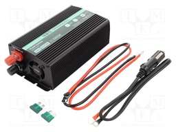 Converter: DC/AC; 500W; Uout: 230VAC; 24V; universal; 189x106x60mm