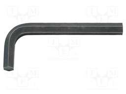 Wrench: hex key; HEX 7/64"; Overall len: 57mm; Plating: oxidized
