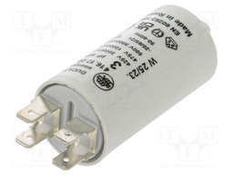 Capacitor: motors, run; 3uF; 425VAC; Ø28x55mm; -25÷85°C; ±5%