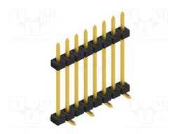 Connector: pin strips; pin header; male; PIN: 8; 2mm; SMT; 1x8; 100V