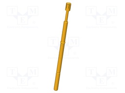 Test needle; Operational spring compression: 4mm; 8A; Ø: 2mm