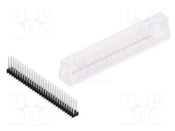 Connector: pin strips; pin header; male; PIN: 58; 2.54mm; SMT; 2x29