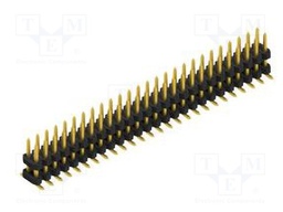 Connector: pin strips; pin header; male; PIN: 52; 2mm; SMT; 2x26