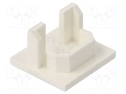 Cap for LED profiles; white; PDS-T,PDS-UST,PDS-ZM-PLUS