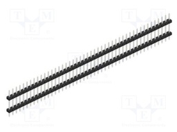 Connector: pin strips; pin header; male; PIN: 46; 2mm; THT; 1x46