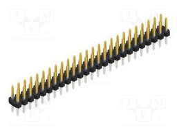 Connector: pin strips; pin header; male; PIN: 50; 2mm; THT; 2x25