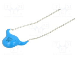 Capacitor: ceramic; X1,Y1; 2200pF; 300VAC; ±20%; THT; 10mm