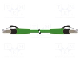 Connection lead; IP20; 60VDC; 1.76A; 20m; Series: 7000; PIN: 8