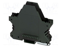 Enclosure base; with terminals; black; UL94V-0; ME 22,5; X: 84.8mm