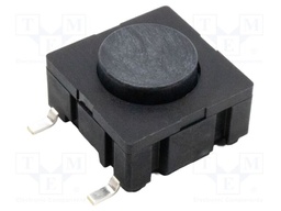 Microswitch TACT; SPST; Pos: 2; 0.05A/24VDC; SMD; none; 2.94N; 1.3mm