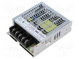 Power supply: switching; for building in; 50W; 24VDC; 0÷2.2A; BRS