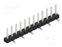 Connector: pin strips; pin header; male; PIN: 12; 2mm; SMT; 1x12