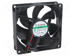 Fan: DC; axial; 24VDC; 92x92x25mm; 109.85m3/h; 41.6dBA; Vapo; 24AWG