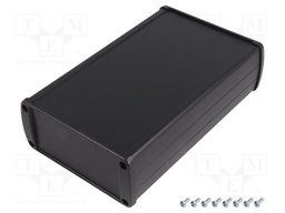 Enclosure: multipurpose; TEKAM; X: 106mm; Y: 175mm; Z: 45mm; black