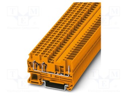 Splice terminal: rail; PA; ways: 1; terminals: 3; W: 5.2mm; H: 60.5mm
