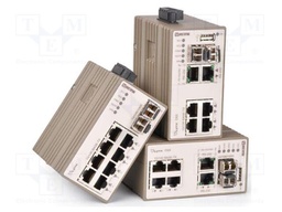Switch Ethernet; 9.8÷60VDC; for DIN rail mounting; Lynx 100