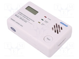 Andur: vingugaasi andur; elektrokeemiline; CO; -20÷50°C; 122x77x35mm