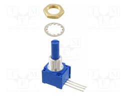 Potentiometer: shaft