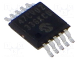 D/A converter; 8bit; 3.4Msps; Channels: 2; 1.8÷5.5V; MSOP10