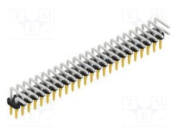 Connector: pin strips; pin header; male; PIN: 48; 2mm; THT; 2x24