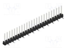 Connector: pin strips; pin header; male; PIN: 24; 2.54mm; SMT; 1x24