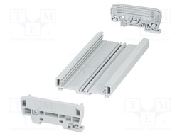 Enclosure: for DIN rail mounting; Y: 92.3mm; X: 183.8mm; Z: 39.45mm