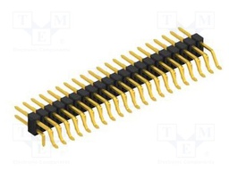 Connector: pin strips; pin header; male; PIN: 42; 2.54mm; SMT,THT