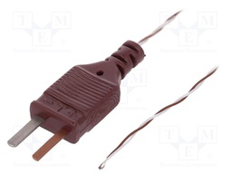 T-type temperature probe; -75÷260°C; 1m; Insulation: teflon