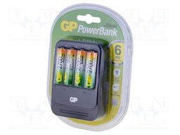 Charger: microprocessor-based; Ni-MH; Size: AA,AAA; Plug: EU
