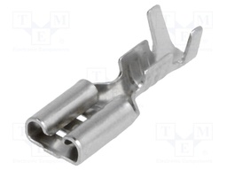Terminal: flat; 4.8mm; 0.5mm; female; 0.5÷1.25mm2; crimped; tinned