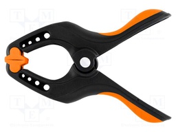 Universal clamp; plastic; max.100mm