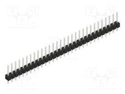 Connector: pin strips; pin header; male; PIN: 30; 2.54mm; THT; 1x30