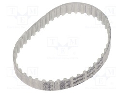 Timing belt; T5; W: 10mm; H: 2.2mm; Lw: 320mm; Tooth height: 1.2mm