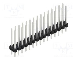 Connector: pin strips; pin header; male; PIN: 30; 2mm; THT; 2x15