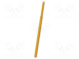 Test needle; Operational spring compression: 8mm; 8A; Ø: 1.3mm