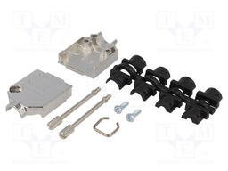 Enclosure: for D-Sub connectors; D-Sub 9pin,D-Sub HD 15pin