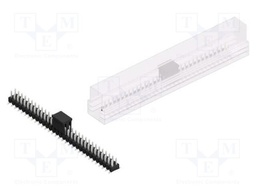 Connector: pin strips; pin header; male; PIN: 62; 2.54mm; SMT; 2x31