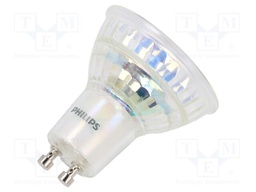 LED lamp; warm white; GU10; 230VAC; 370lm; 4.6W; 36°; 3000K