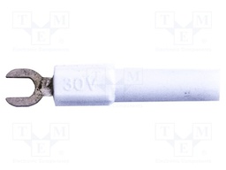 Fork terminals; banana 4mm plug,fork terminal; 36A; 30VAC; 60VDC